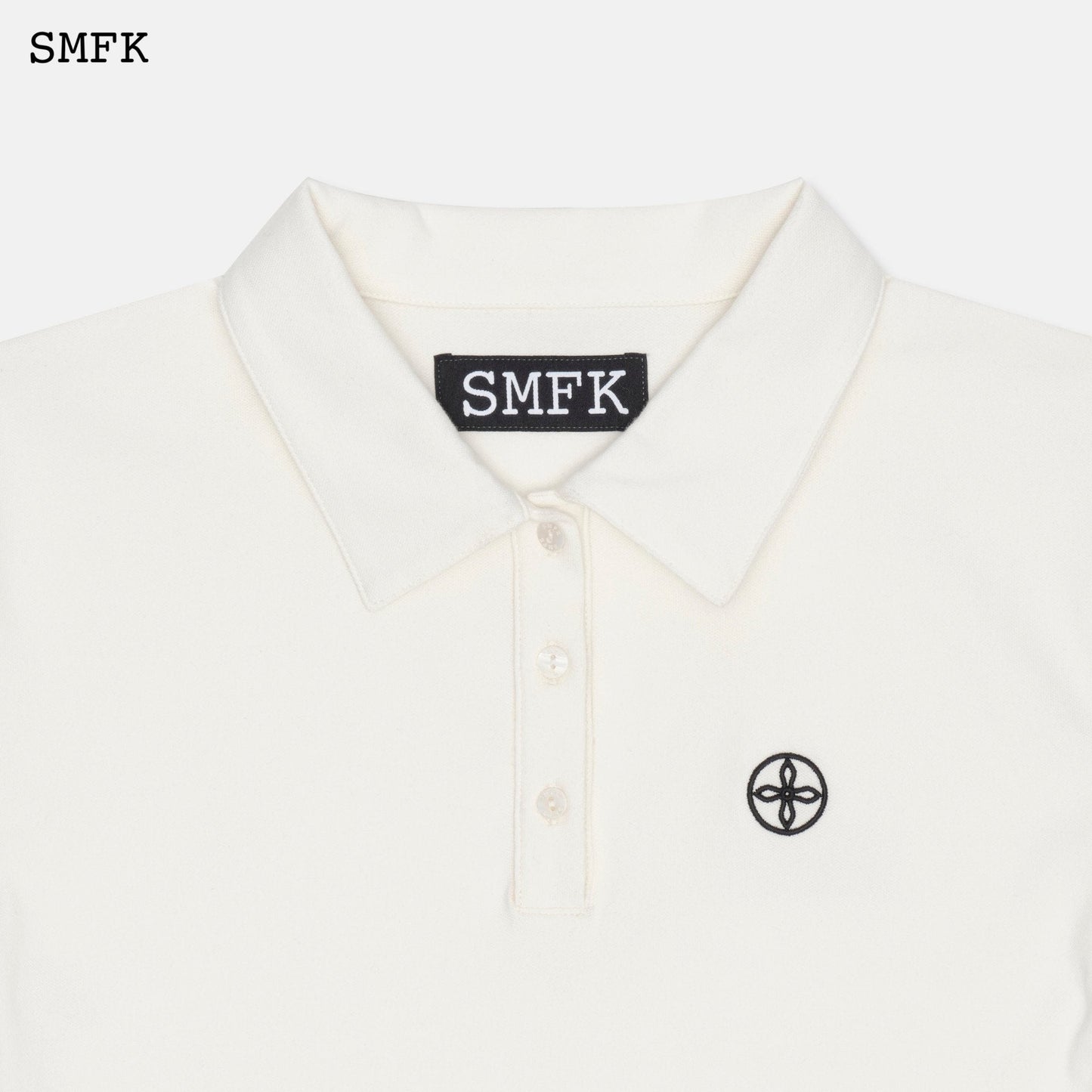 SMFK Campus White Polo