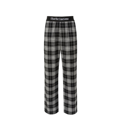 Charlie Luciano Checked Long Pants