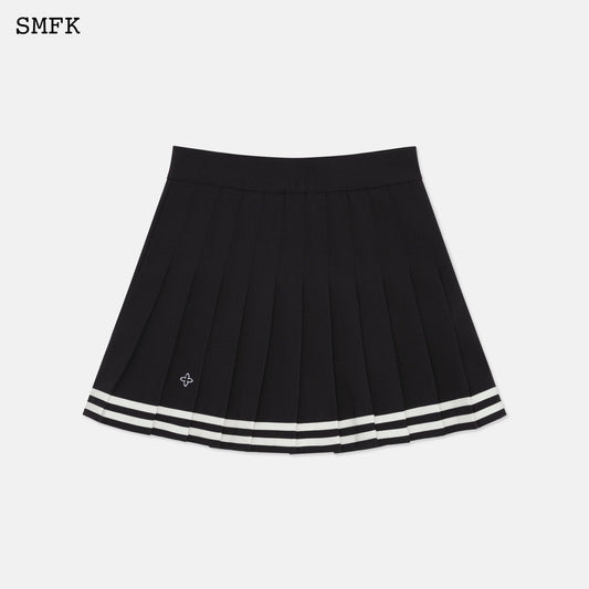 SMFK Compass Academy Black Pleated Skirt