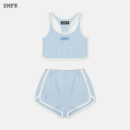 SMFK Compass Academy Blue Jogging Sport Set