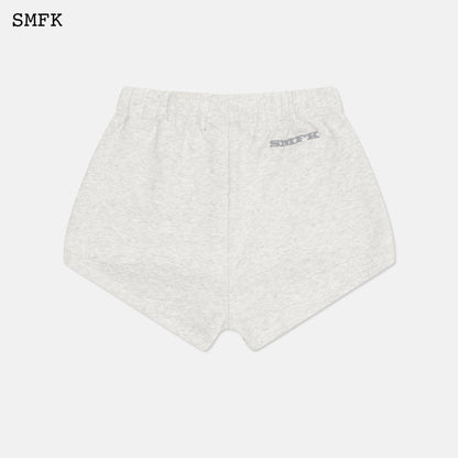 SMFK Compass Academy Light Grey Short Jogging Pants