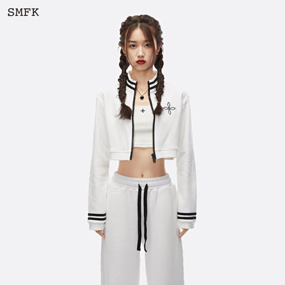 SMFK Compass Black Night Flower Retro Campus Set Sky White - Fixxshop