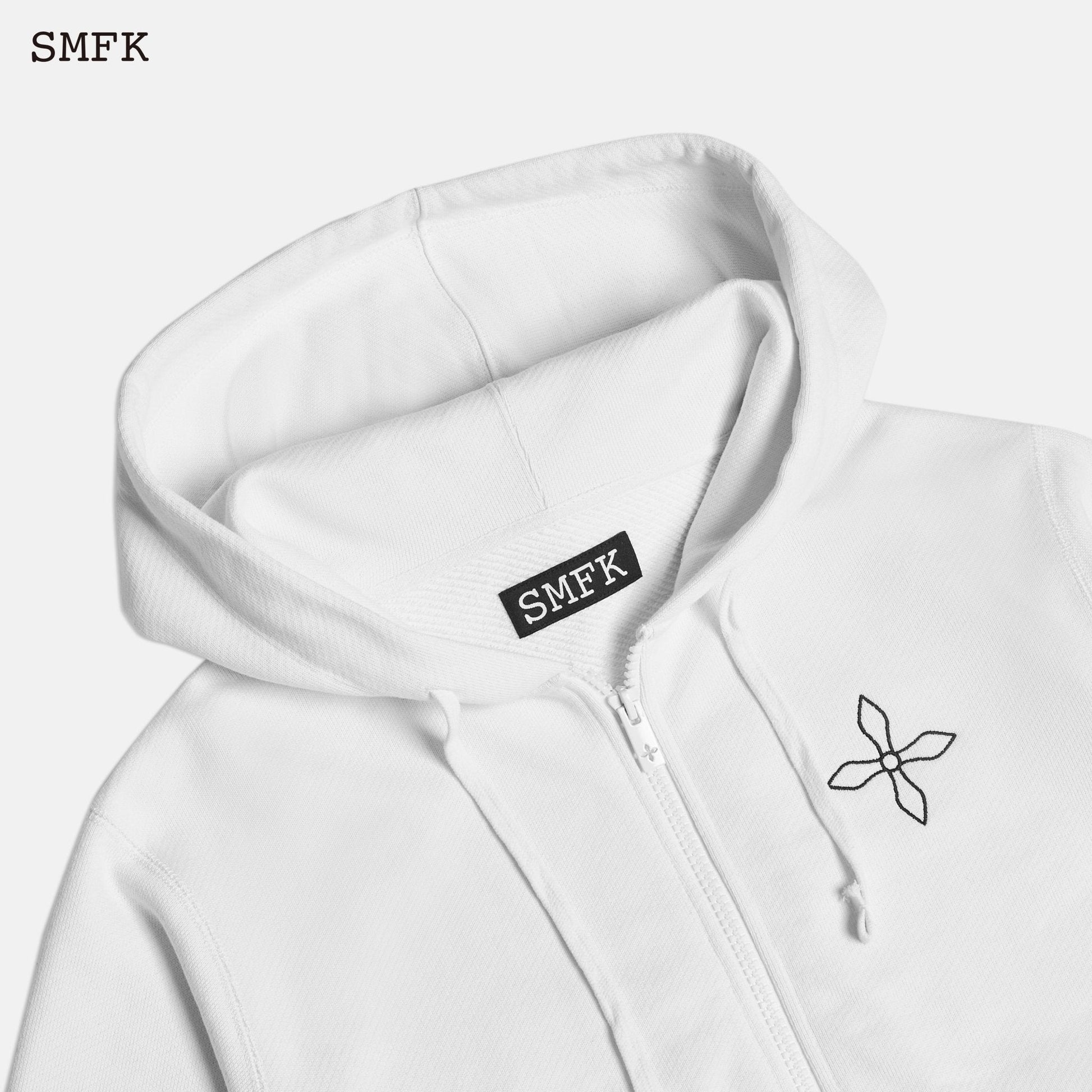 SMFK Compass Black Night Flower Retro Sports Set Sky White - Fixxshop