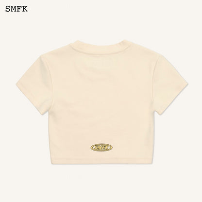 SMFK Compass Campus Dance Club Cream Short Tee