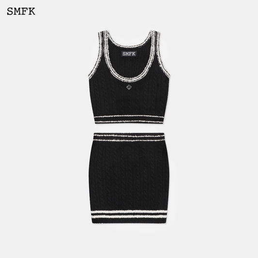 SMFK Compass Classical Black Knitted Set