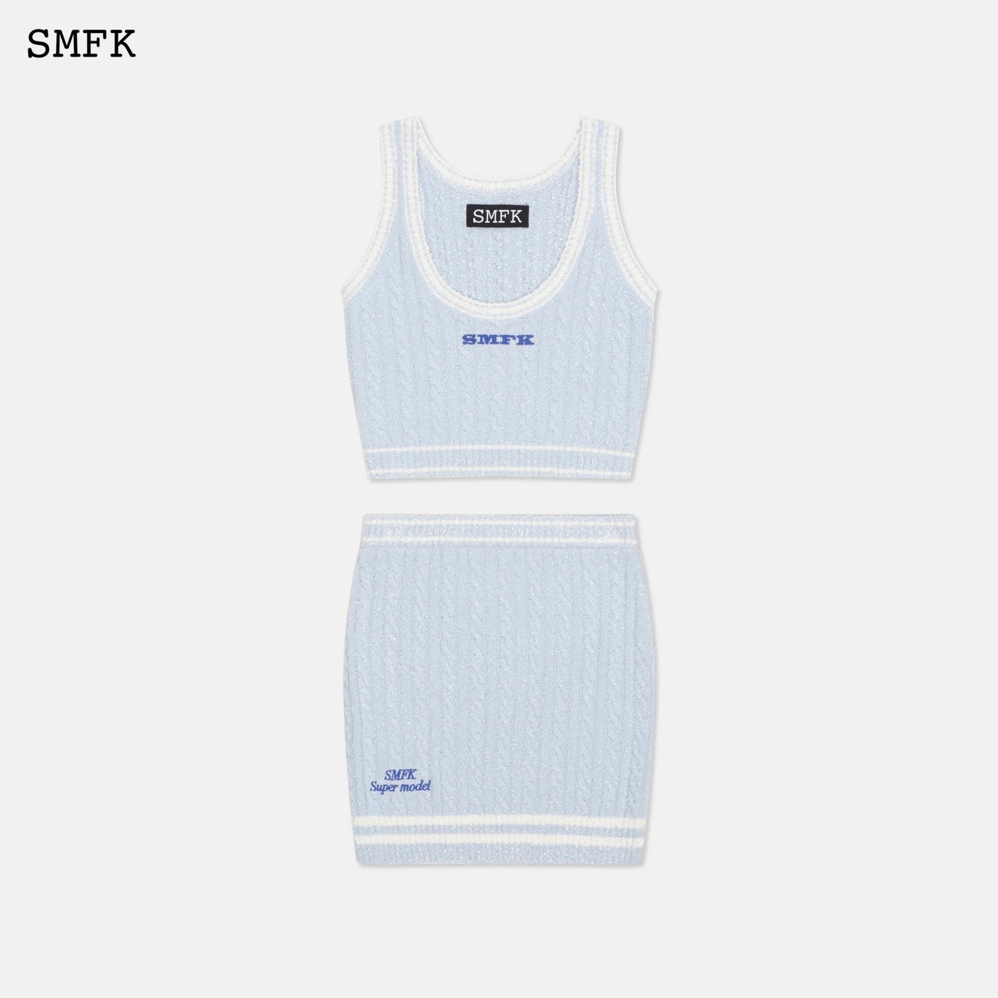 SMFK Compass Classical Blue Knitted Set