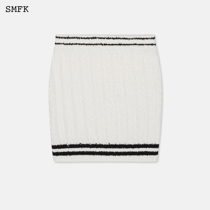 SMFK Compass Classical White Knitted Set