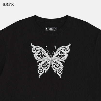 SMFK Compass Crested Butterfly Wide-Fitting Tee - Fixxshop