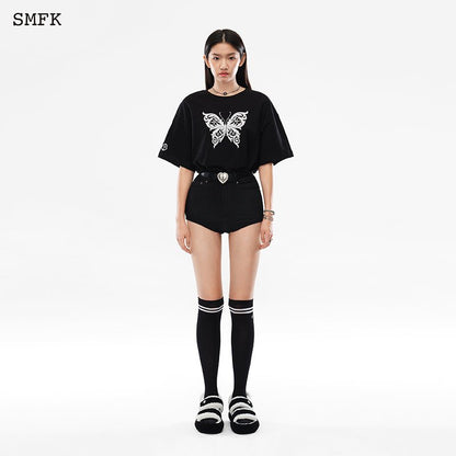 SMFK Compass Crested Butterfly Wide-Fitting Tee - Fixxshop