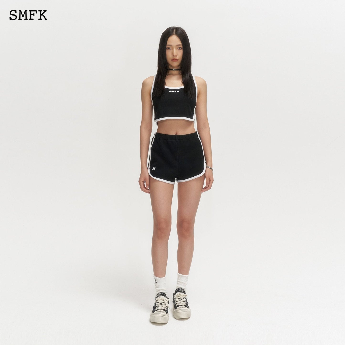 SMFK Compass Dark Night's Flower Black Joggging Set