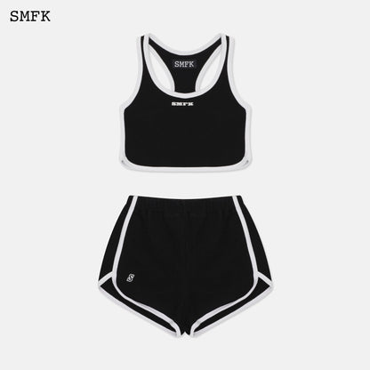 SMFK Compass Dark Night's Flower Black Joggging Set