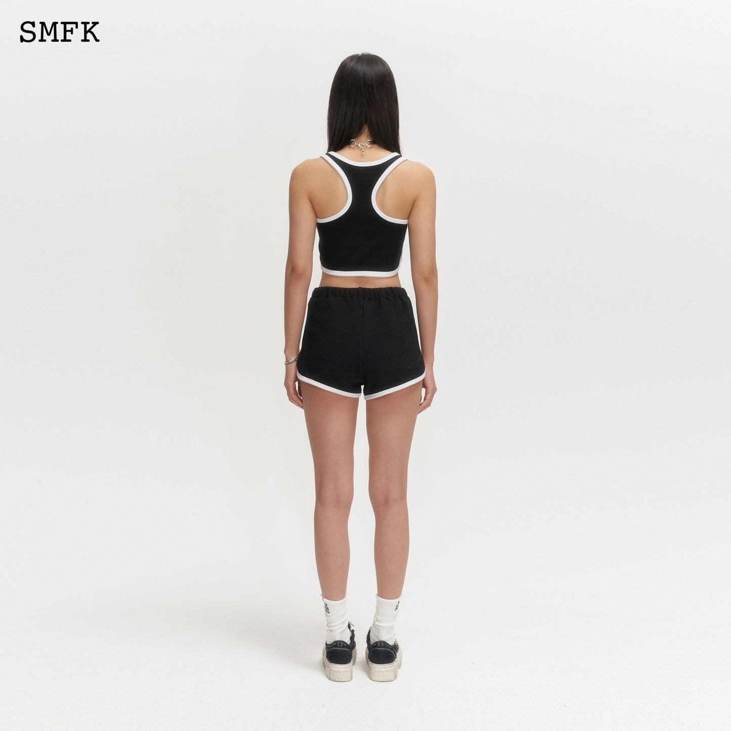 SMFK Compass Dark Night's Flower Black Joggging Set