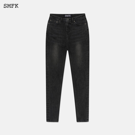 SMFK Compass High Waist Grey Jeans