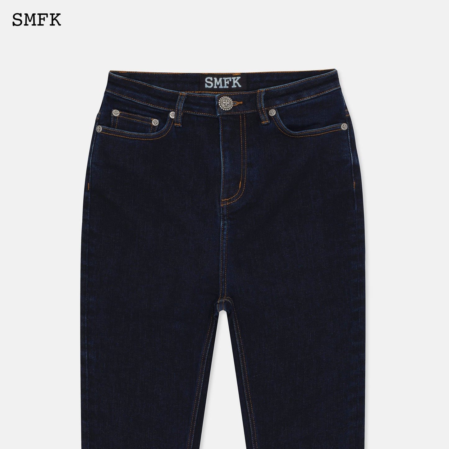 SMFK Compass High Waist Navy Jeans