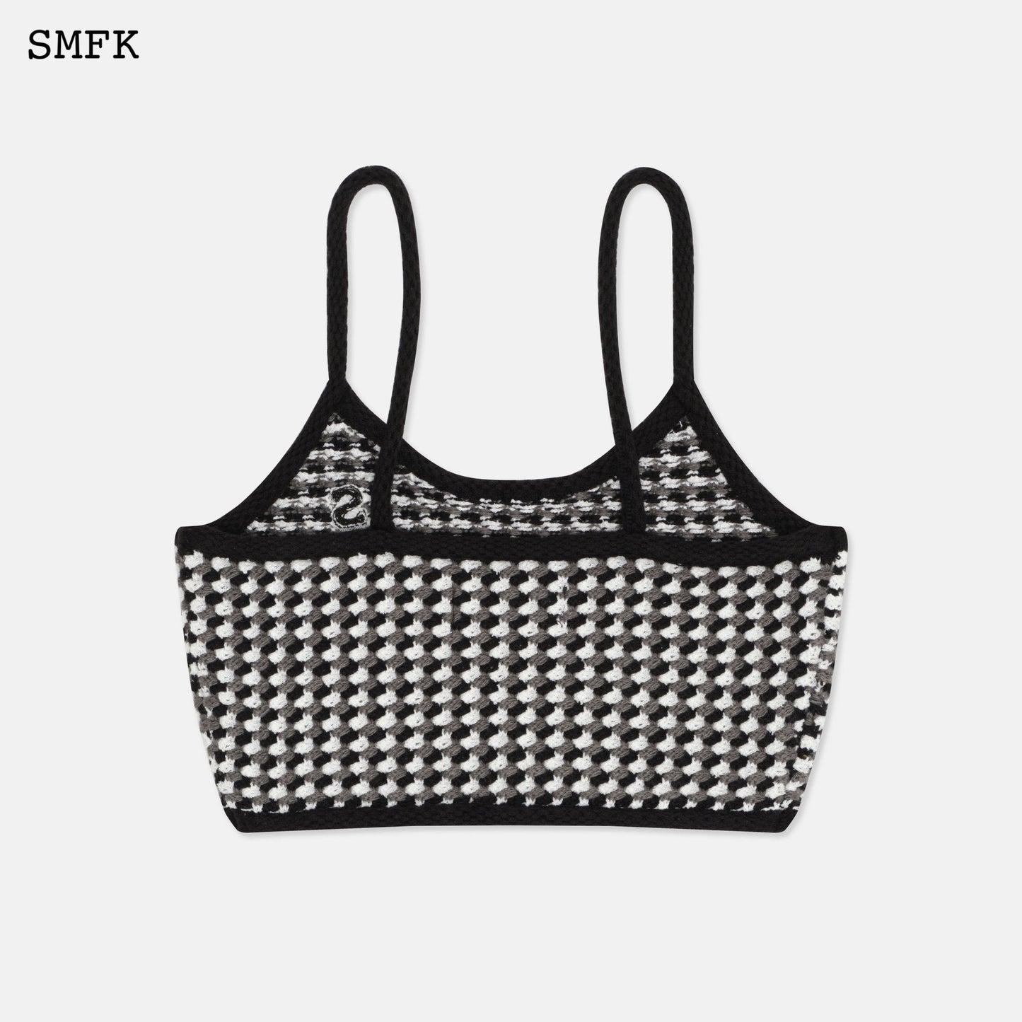 SMFK Compass Houndstooth Knitted Vest