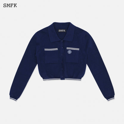 SMFK Compass Retro Academy Navy Jacket