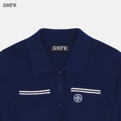 SMFK Compass Retro Academy Navy Jacket