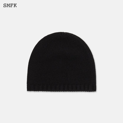 SMFK Compass Sheep Woolen Hat Black - Fixxshop