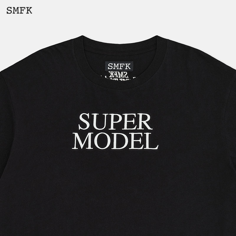 SMFK Compass Super Model Tee Black - Fixxshop