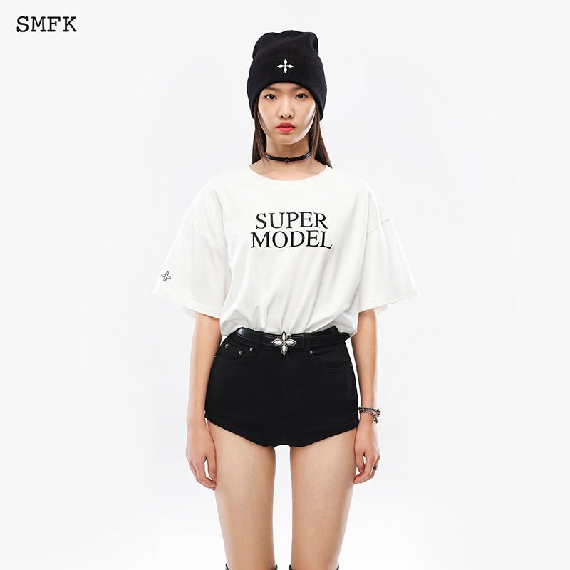 SMFK Compass Super Model Tee White - Fixxshop