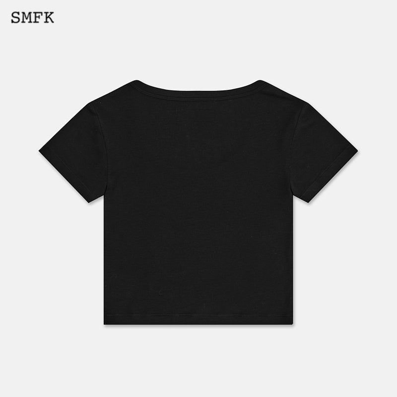 SMFK Compass The Flower of the Night Dance Tee Black - Fixxshop