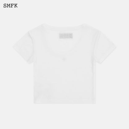 SMFK Compass The Flower of the Night Dance Tee White - Fixxshop