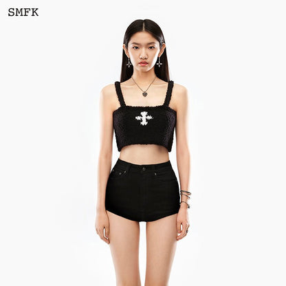 SMFK Compass Wool Camisole Black - Fixxshop