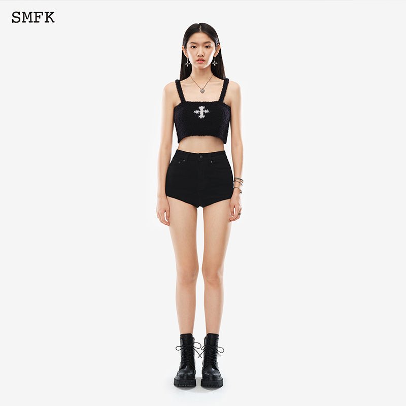 SMFK Compass Wool Camisole Black - Fixxshop