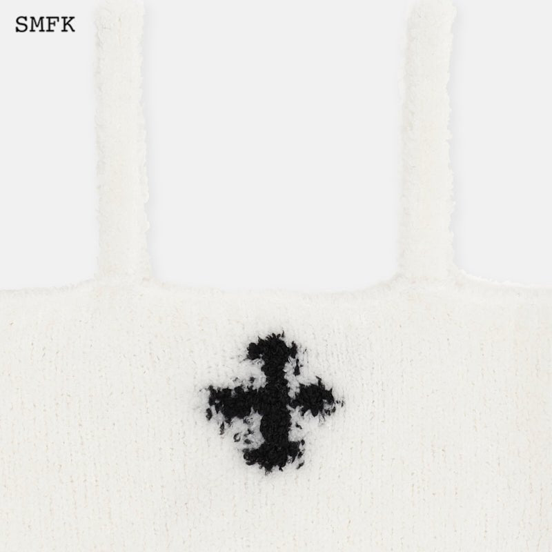 SMFK Compass Wool Camisole White - Fixxshop