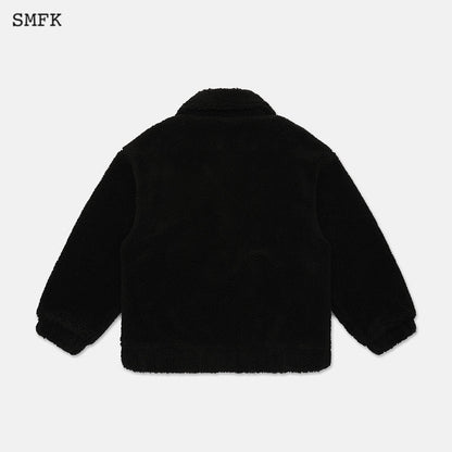 SMFK Compass Wool Work Jacket Black - Fixxshop