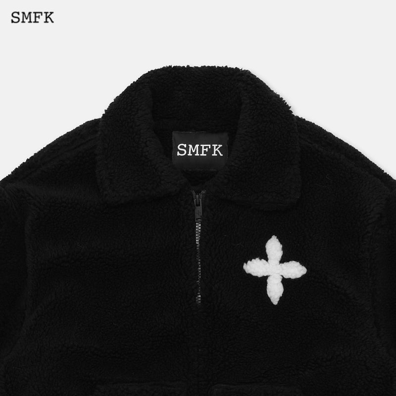 SMFK Compass Wool Work Jacket Black - Fixxshop