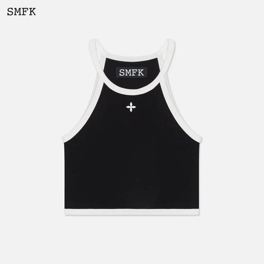 SMFK Cross Retro Vacation Vest Black