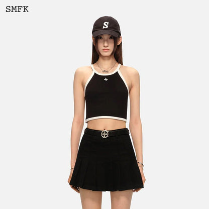 SMFK Cross Retro Vacation Vest Black