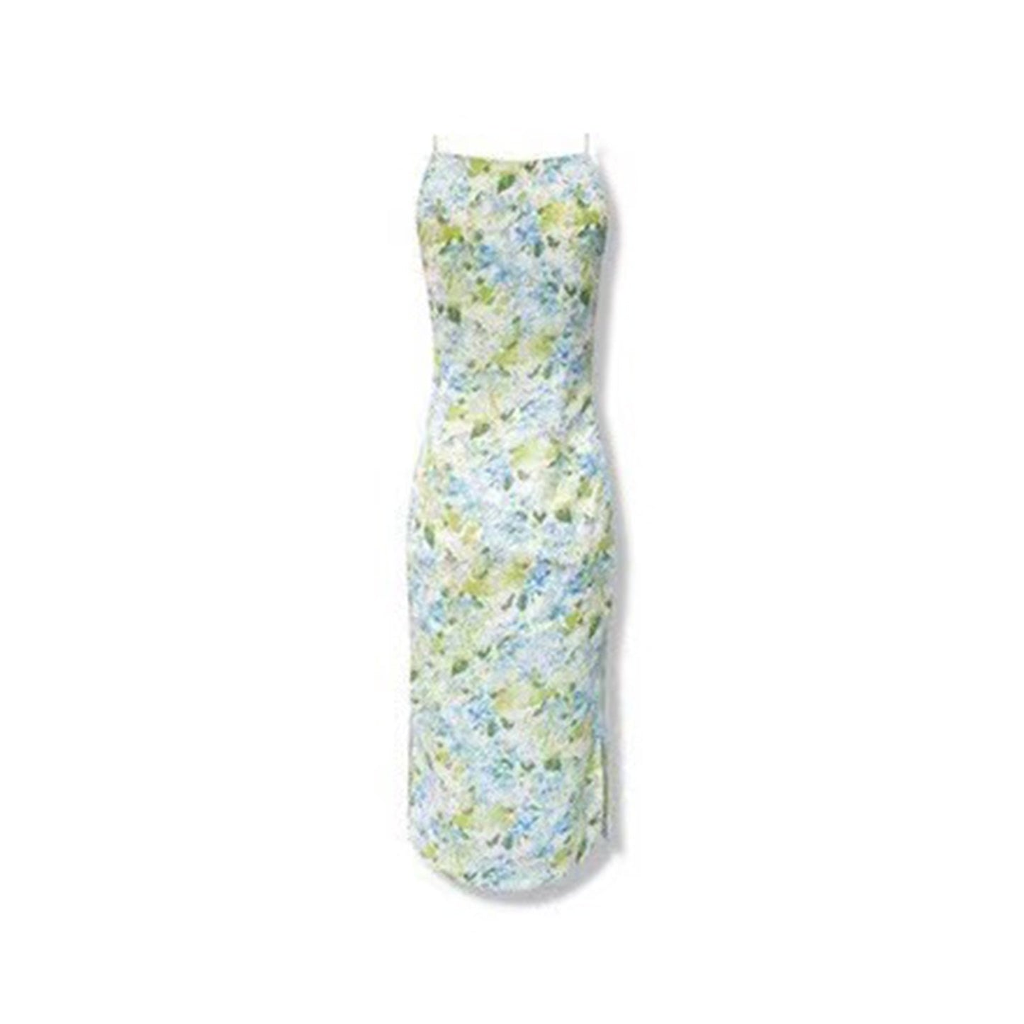 Aimme Sparrow Floral Suspender Dress