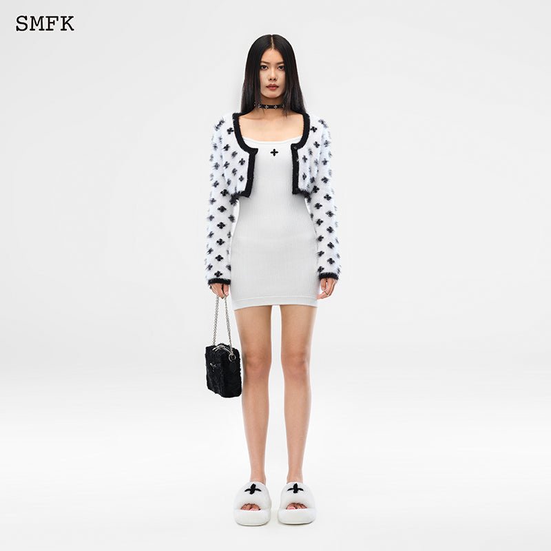 SMFK Garden Wool Short Cardigan - Fixxshop