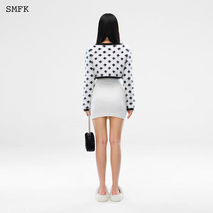 SMFK Garden Wool Short Cardigan - Fixxshop