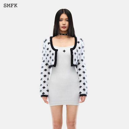 SMFK Garden Wool Short Cardigan - Fixxshop