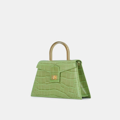 APEDE MOD Green Croc Large Le Book | MADA IN CHINA