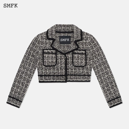 SMFK Grey Forest Vintage Knit Short Suit