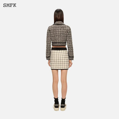 SMFK Grey Forest Vintage Knit Short Suit