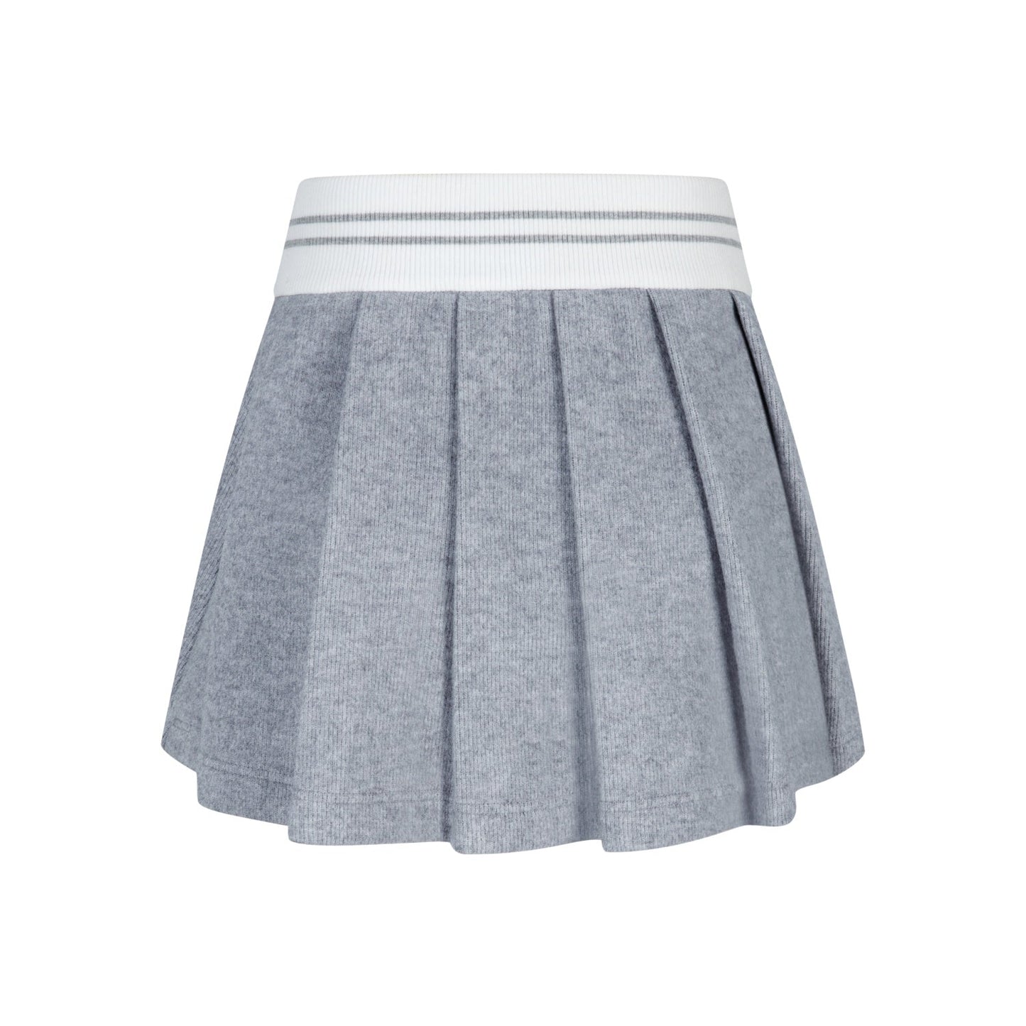Herlian Grey Tennis Pleated Skirt