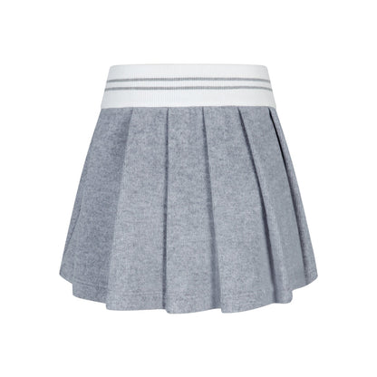 Herlian Grey Tennis Pleated Skirt