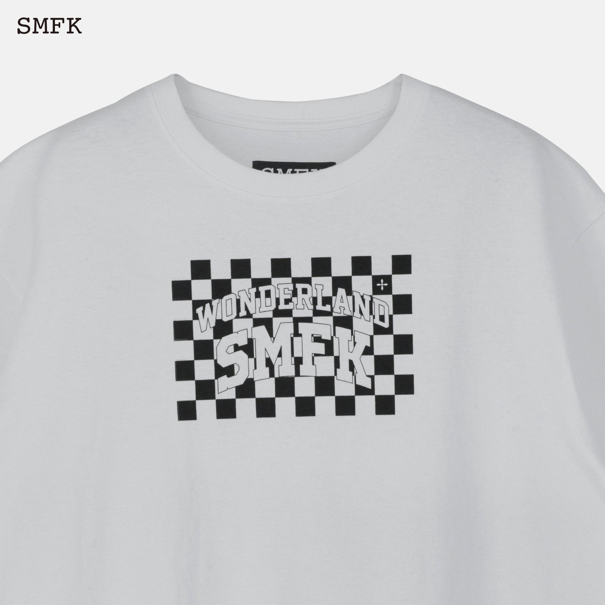 SMFK Grid Black And White Tee - Fixxshop