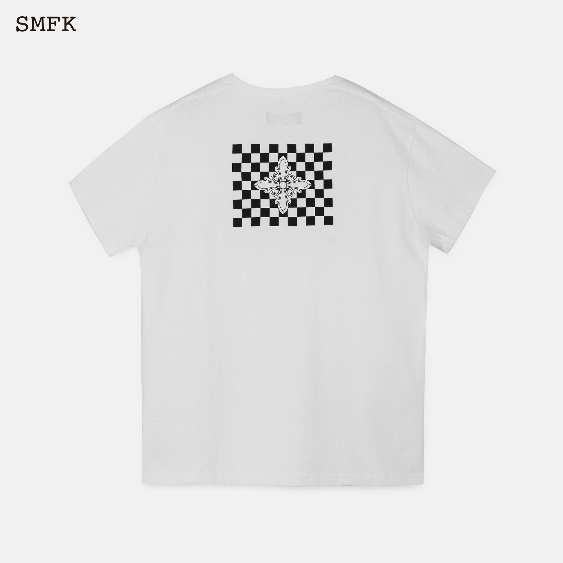 SMFK Grid Black And White Tee - Fixxshop