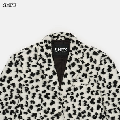 SMFK Leopard Wool Tweed Suit - Fixxshop