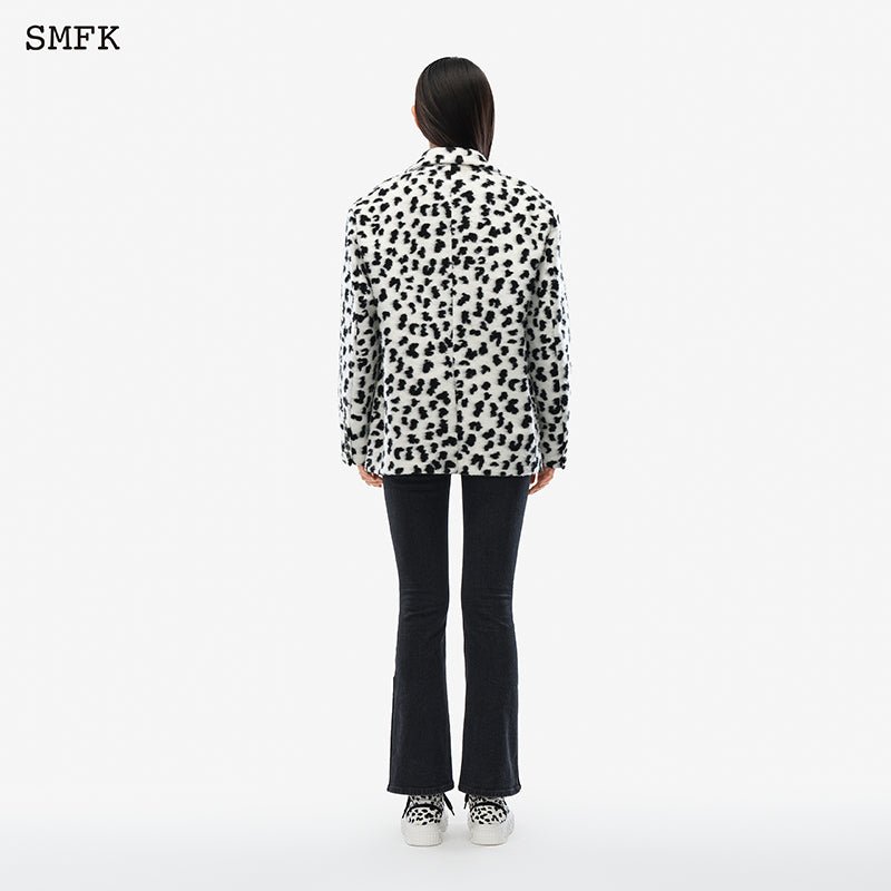 SMFK Leopard Wool Tweed Suit - Fixxshop