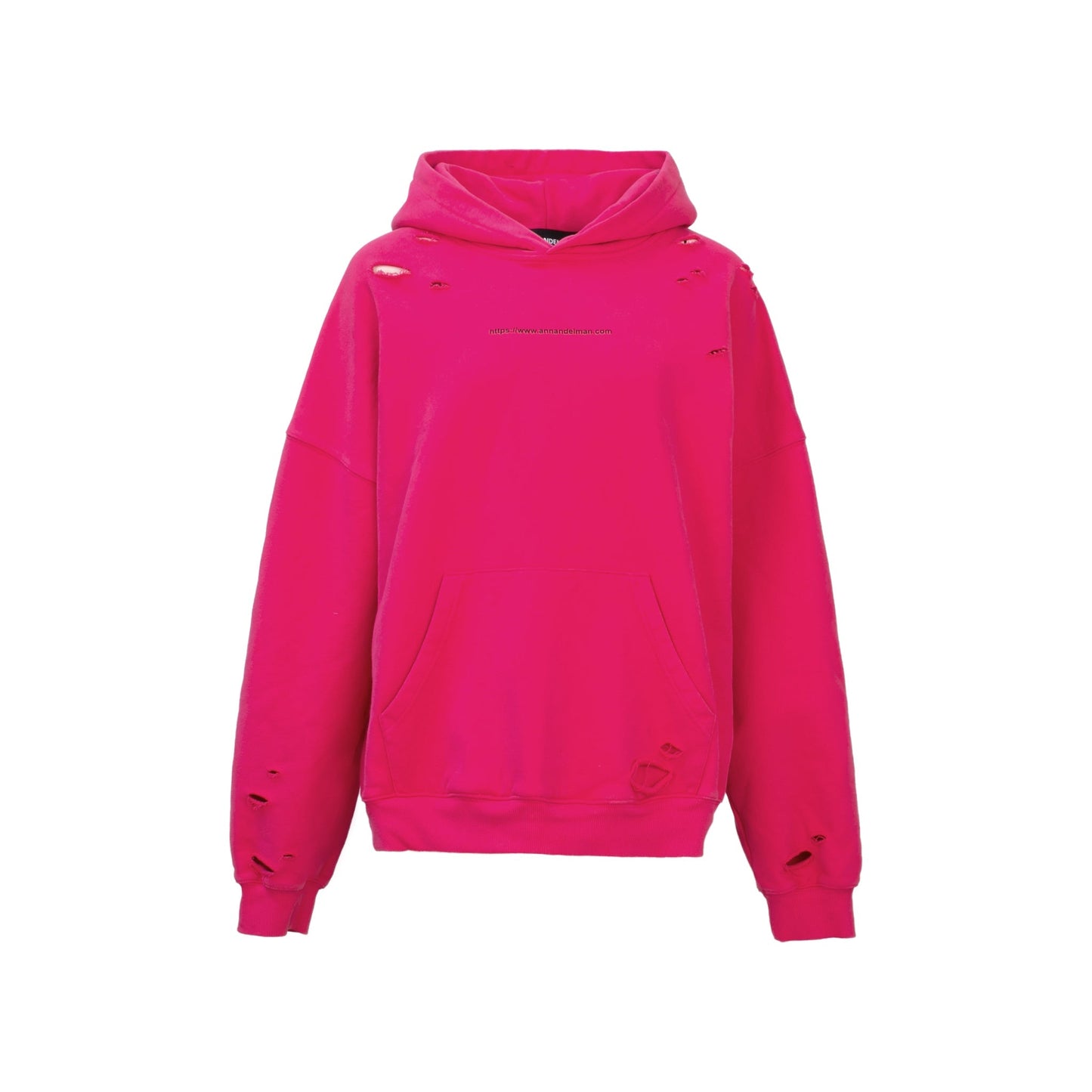 Ann Andelman Limited Color Hoodie Rosered