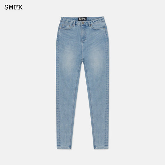 SMFK Compass High Waist Blue Jeans