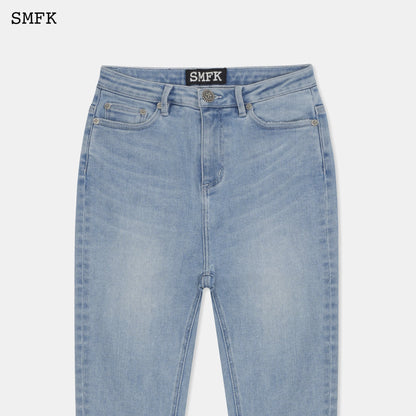 SMFK Compass High Waist Blue Jeans