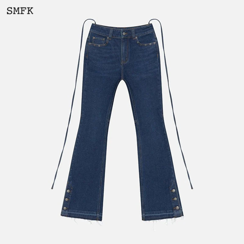 SMFK Mermaid Retro Ballroom Jeans Blue